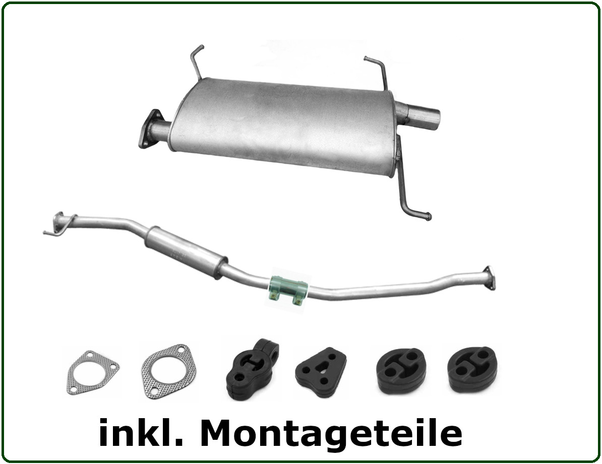 Magnaflow Endschalldämpfer Mitsubishi Eclipse D30 | ECLIPSE | MITSUBISHI | MF PLUG & PLAY KITS | | Schalldämpfer Spezialist