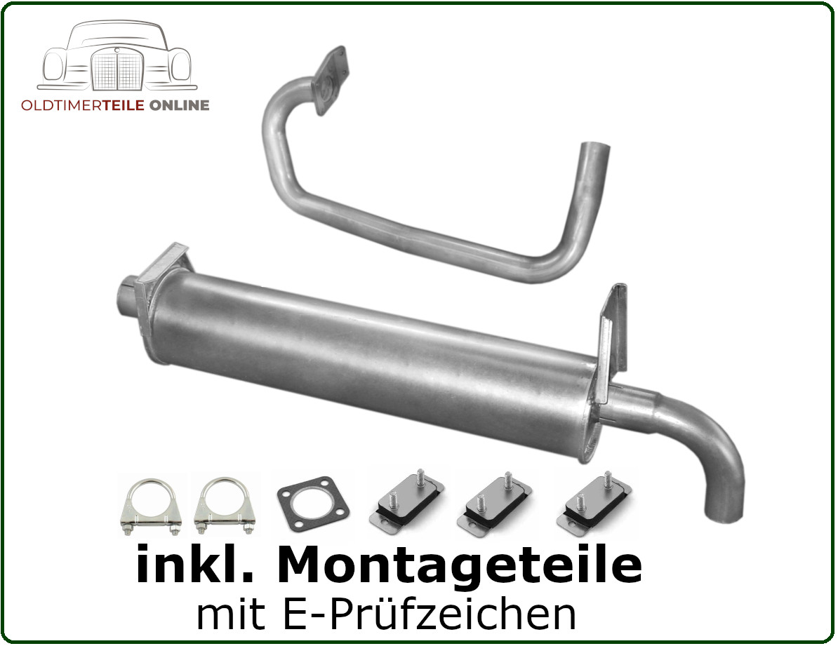 Endschalldämpfer VW T3 Sport Und Universal